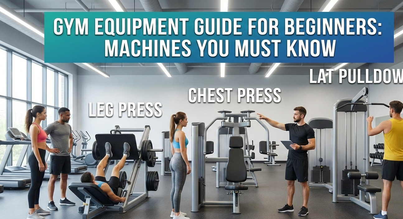 Gym Equipment Guide for Beginners: Machines You Must Know