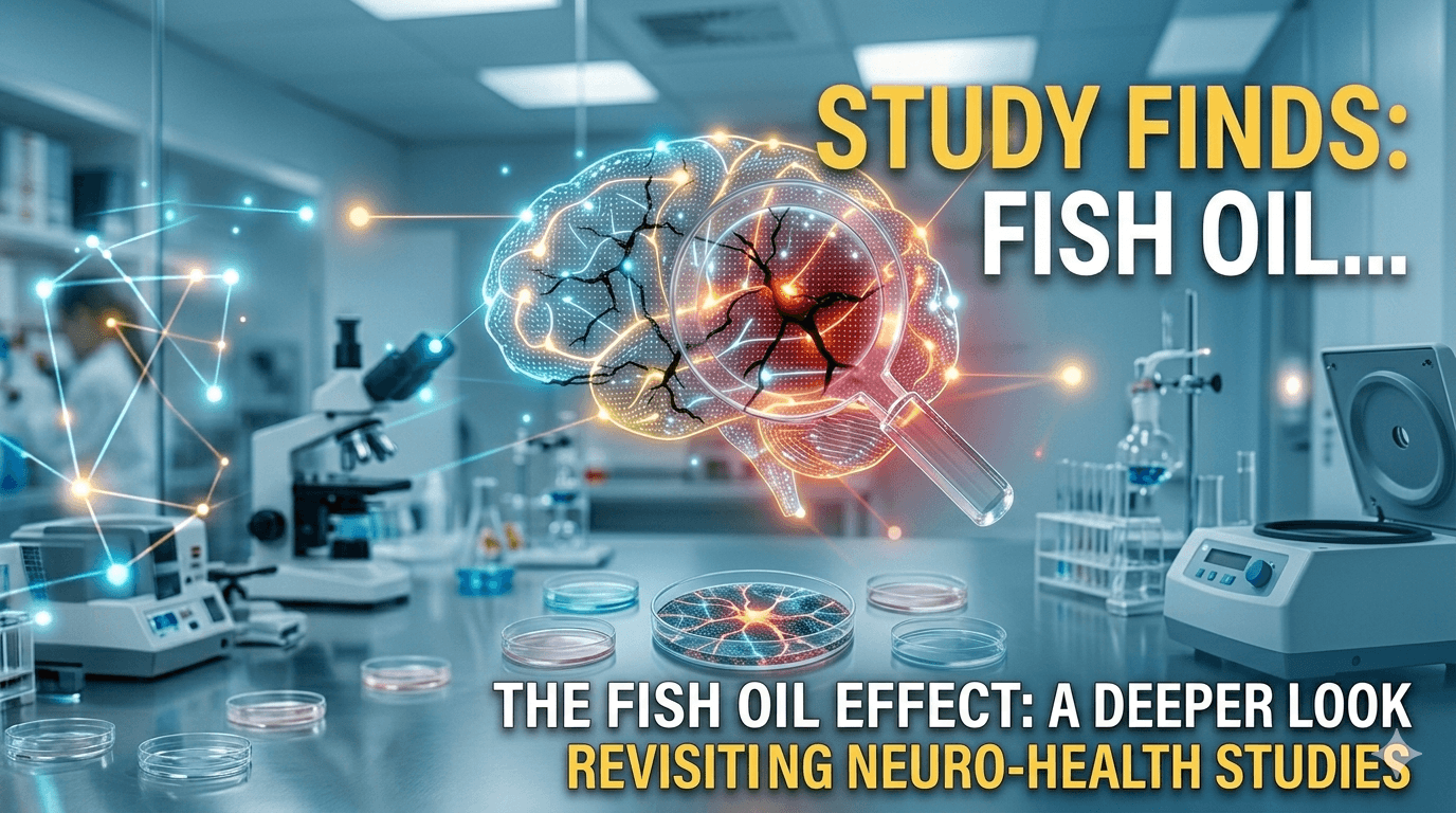 New Research Raises Questions: Could Fish Oil Supplements Harm Your Brain Health?